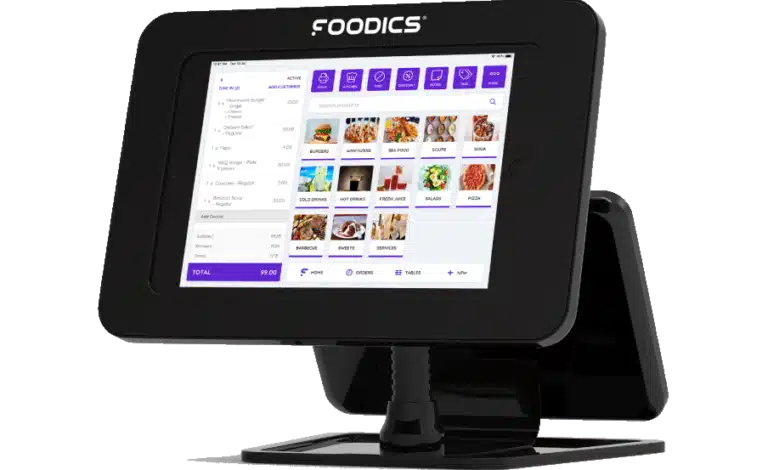 Kitchefy POS screen for restaurant management system